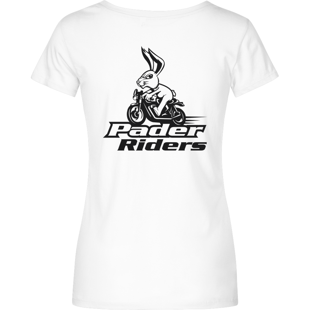 PaderRiders PaderRiders - Bunny T-Shirt Girlshirt weiss