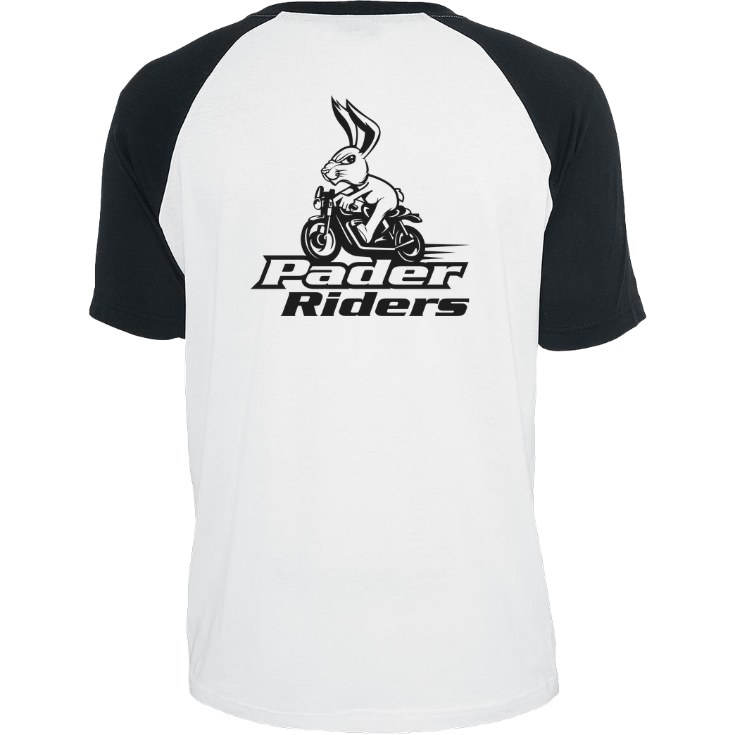 PaderRiders PaderRiders - Bunny T-Shirt Raglan Tee white