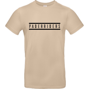 PaderRiders PaderRiders - Logo T-Shirt B&C EXACT 190 - Sand