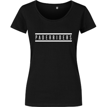 PaderRiders - Logo Girlshirt schwarz