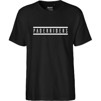 PaderRiders - Logo Fairtrade T-Shirt - black
