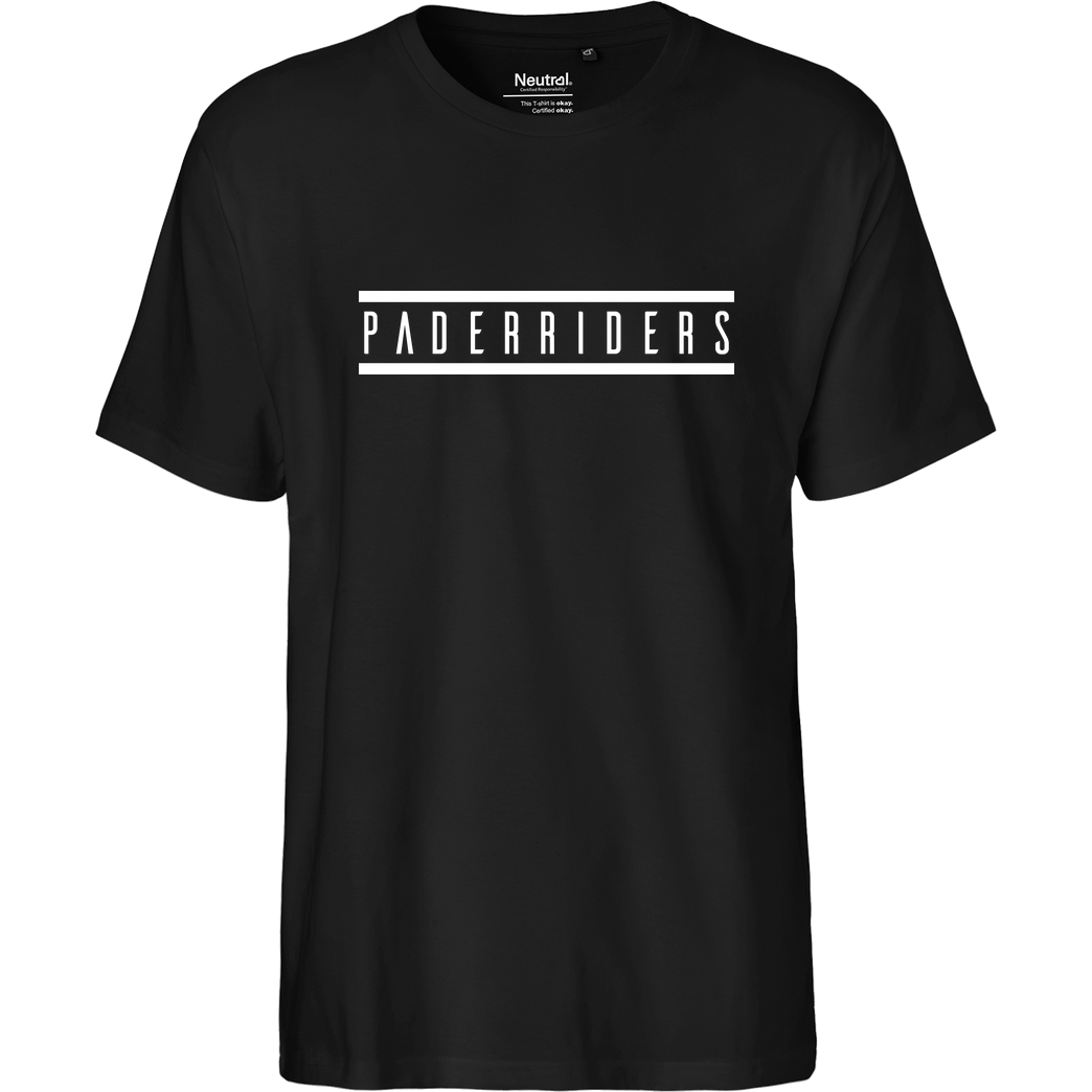 PaderRiders PaderRiders - Logo T-Shirt Fairtrade T-Shirt - black