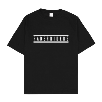 PaderRiders - Logo Oversize T-Shirt - Black