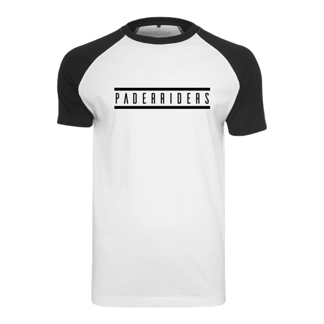PaderRiders - PaderRiders - Logo - T-Shirt - Raglan Tee white