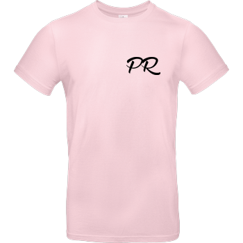 PaderRiders - PR Script Logo B&C EXACT 190 - Light Pink