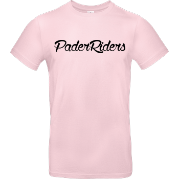 PaderRiders - Script Logo B&C EXACT 190 - Light Pink