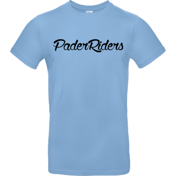 PaderRiders - Script Logo B&C EXACT 190 - Sky Blue