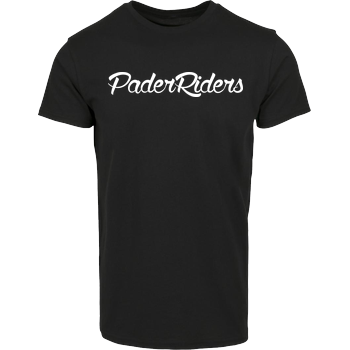 PaderRiders - Script Logo House Brand T-Shirt - Black