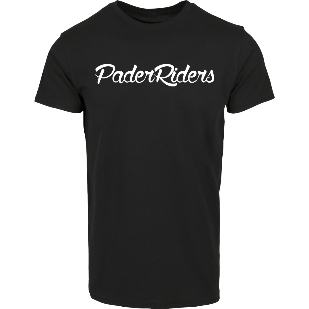 PaderRiders PaderRiders - Script Logo T-Shirt House Brand T-Shirt - Black