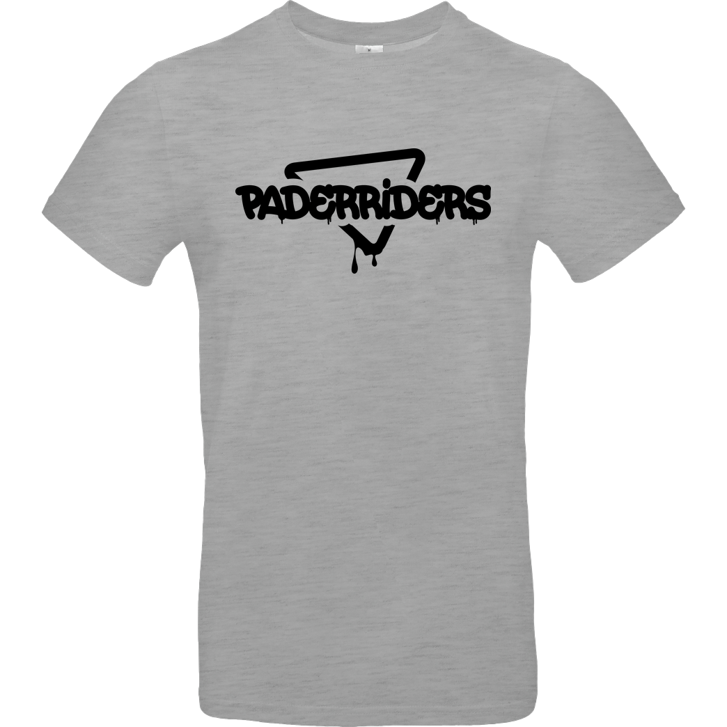 PaderRiders PaderRiders - Triangle T-Shirt B&C EXACT 190 - heather grey