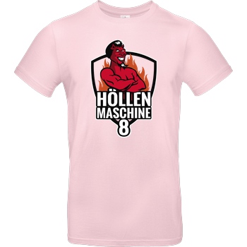 None PC-Welt - Höllenmaschine 8 transparent T-Shirt B&C EXACT 190 - Light Pink