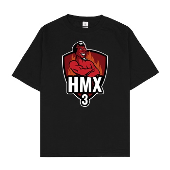 PC-WELT PC-Welt - Höllenmaschine X3 T-Shirt Oversize T-Shirt - Black