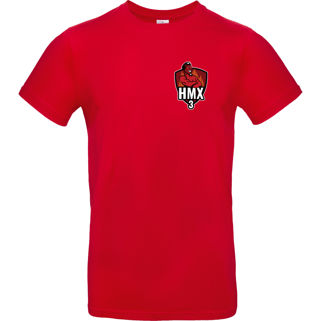 PC-WELT PC-Welt - Höllenmaschine X3 Pocket T-Shirt B&C EXACT 190 - Red