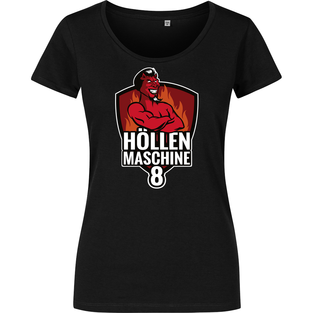 None PC-Welt - Höllenmaschine 8 T-Shirt Girlshirt schwarz