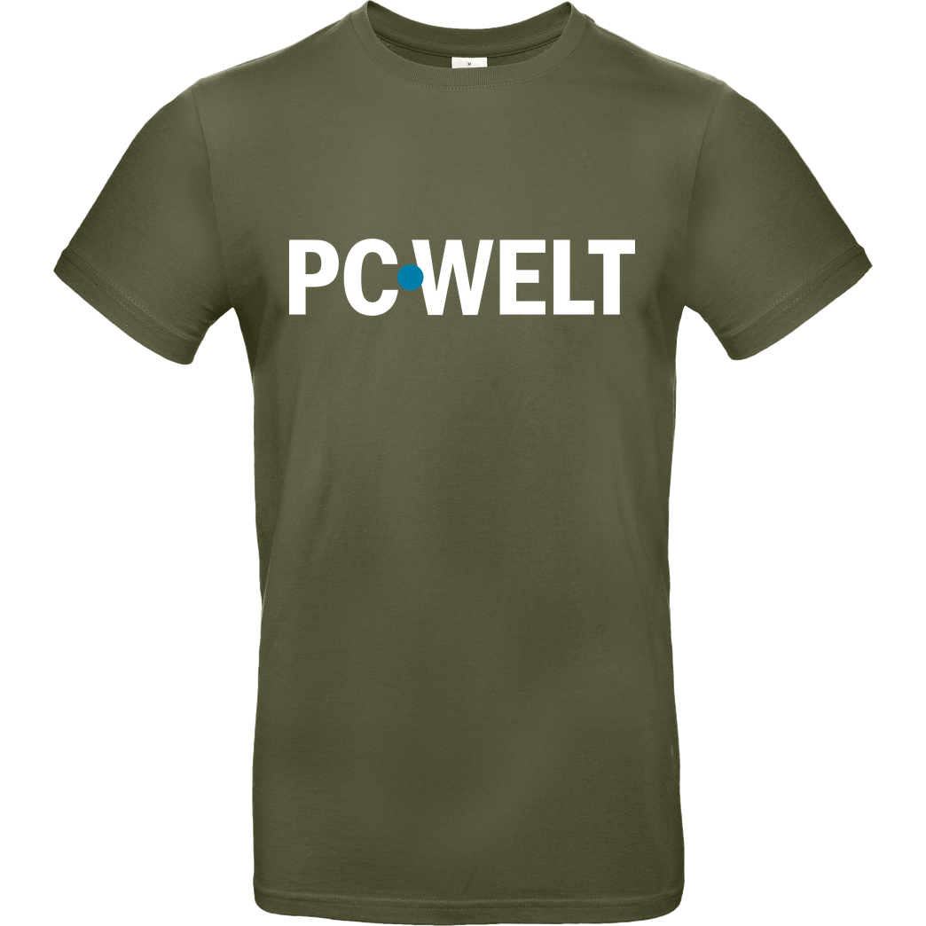 PC-WELT PC-Welt - Logo T-Shirt B&C EXACT 190 - Khaki