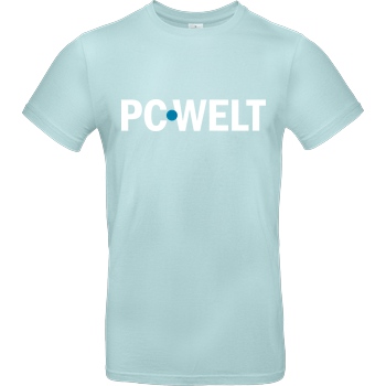 PC-WELT PC-Welt - Logo T-Shirt B&C EXACT 190 - Mint