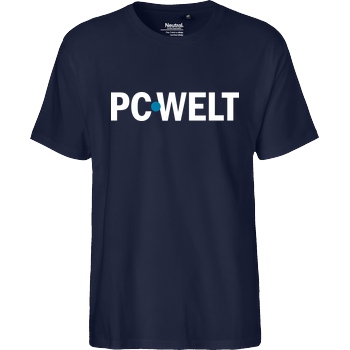 PC-WELT PC-Welt - Logo T-Shirt Fairtrade T-Shirt - navy