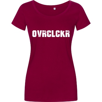 PC-WELT PC-Welt - OVRCLCKR T-Shirt Girlshirt berry