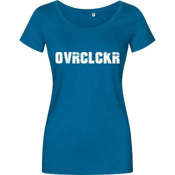 PC-WELT PC-Welt - OVRCLCKR T-Shirt Girlshirt petrol