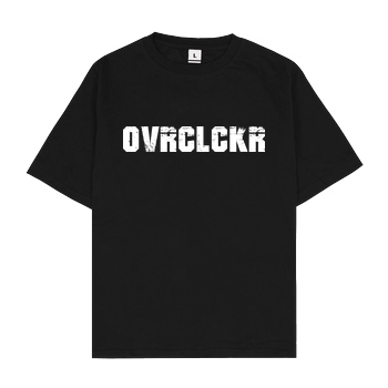 PC-WELT PC-Welt - OVRCLCKR T-Shirt Oversize T-Shirt - Black