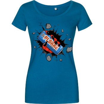 PC-WELT PC-Welt - Plörre Comic T-Shirt Girlshirt petrol
