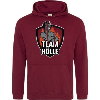 PC-Welt - Team Hölle sw JH Hoodie - Bordeaux