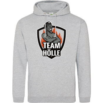 PC-Welt - Team Hölle sw JH Hoodie - Heather Grey