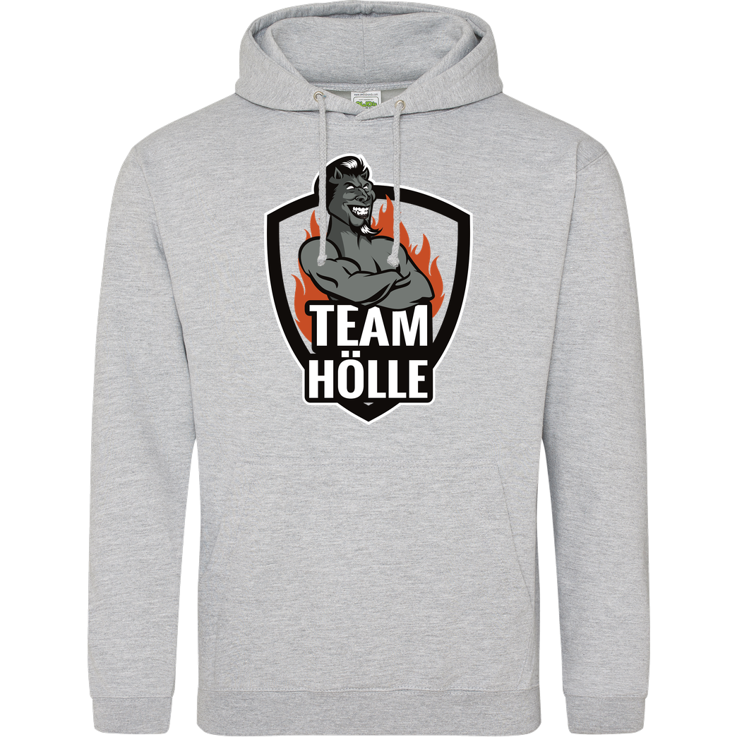 PC-WELT PC-Welt - Team Hölle sw Sweatshirt JH Hoodie - Heather Grey