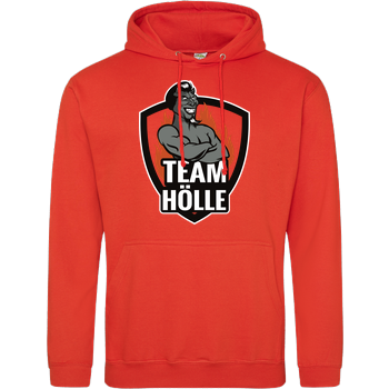 PC-Welt - Team Hölle sw JH Hoodie - Orange
