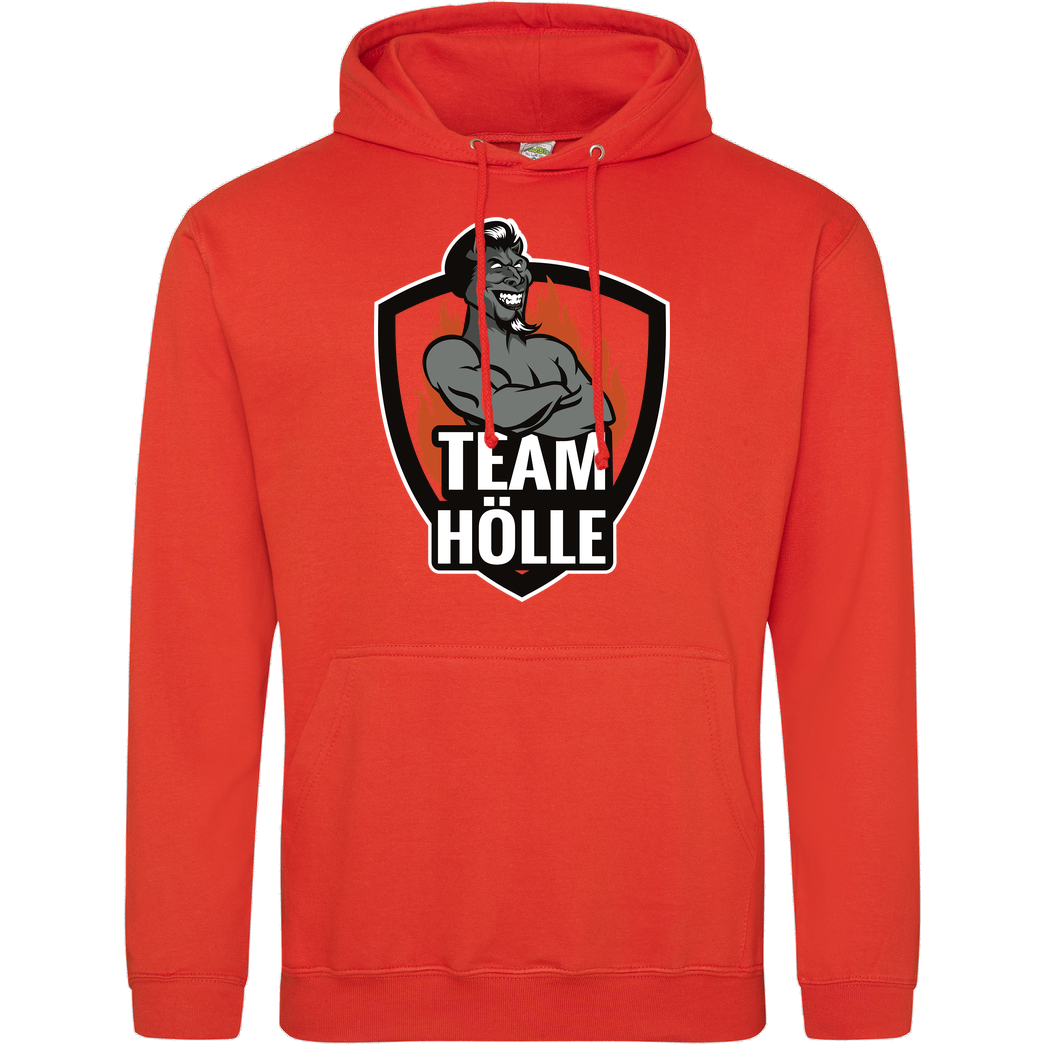 PC-WELT PC-Welt - Team Hölle sw Sweatshirt JH Hoodie - Orange