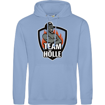 PC-Welt - Team Hölle sw JH Hoodie - sky blue