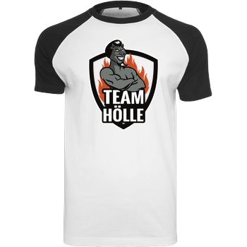 PC-WELT PC-Welt - Team Hölle sw T-Shirt Raglan Tee white