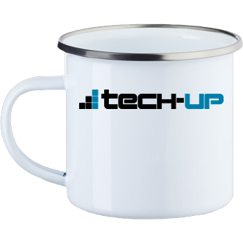 PC-Welt - Tech-Up Logo Enamel Mug