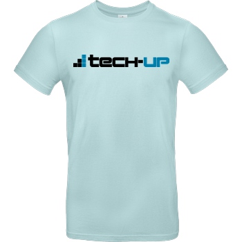 PC-WELT PC-Welt - Tech-Up Logo T-Shirt B&C EXACT 190 - Mint