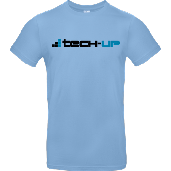 PC-Welt - Tech-Up Logo B&C EXACT 190 - Sky Blue