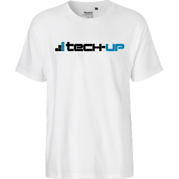 PC-Welt - Tech-Up Logo Fairtrade T-Shirt - white