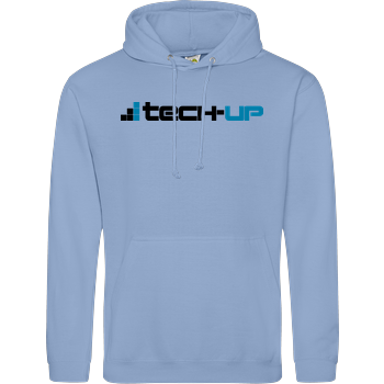 PC-Welt - Tech-Up Logo JH Hoodie - sky blue