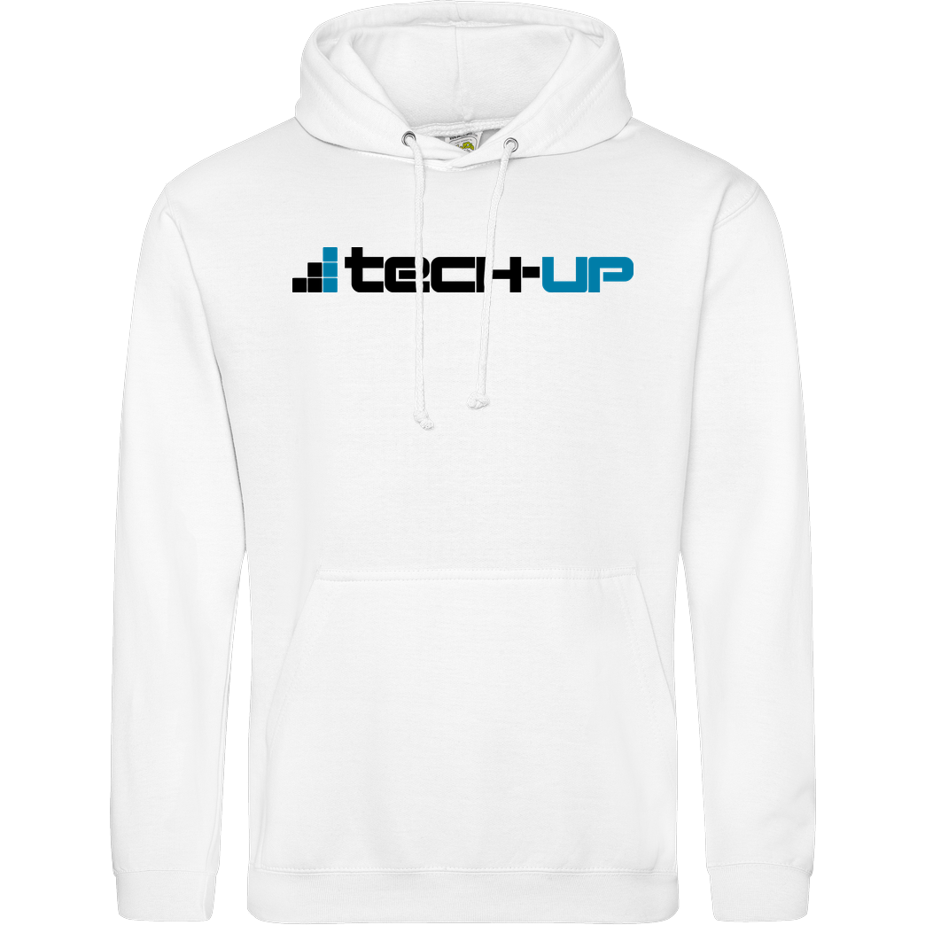 PC-WELT PC-Welt - Tech-Up Logo Sweatshirt JH Hoodie - Weiß