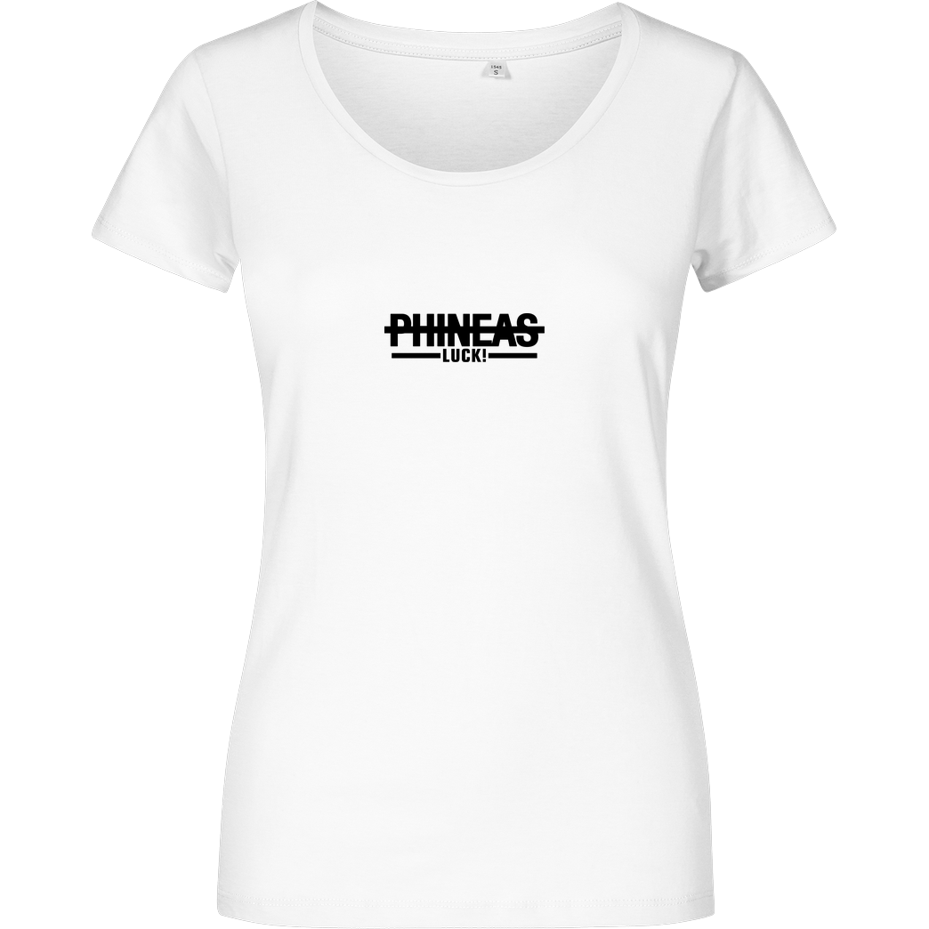 PhineasFIFA PhineasFIFA - Phineas Luck! T-Shirt Girlshirt weiss