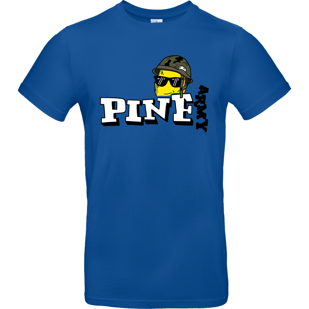 Pine Pine - Army T-Shirt B&C EXACT 190 - Royal Blue