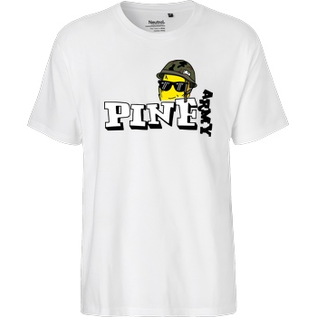 Pine Pine - Army T-Shirt Fairtrade T-Shirt - white