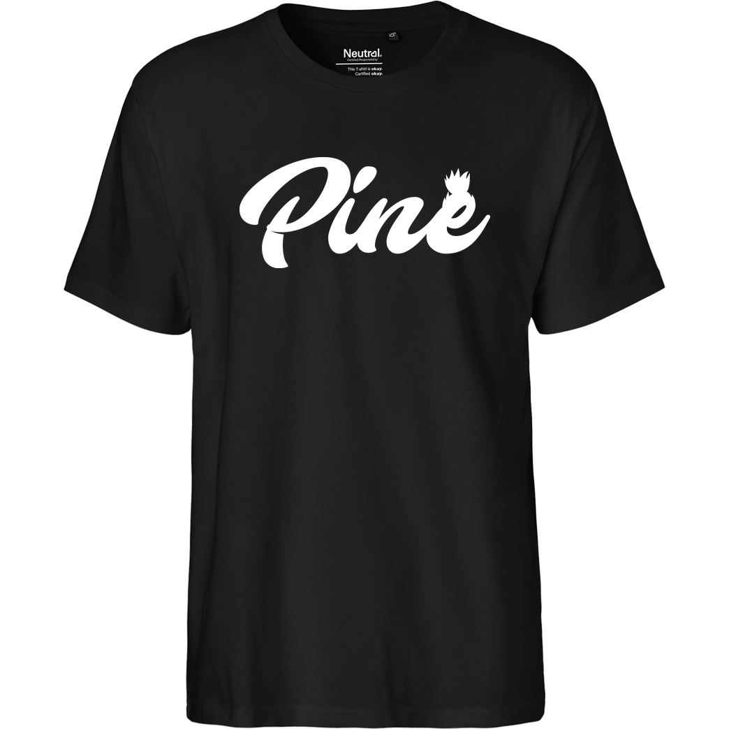 Pine Pine - Logo T-Shirt Fairtrade T-Shirt - black