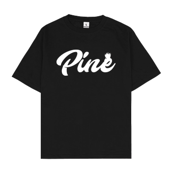 Pine - Logo Oversize T-Shirt - Black
