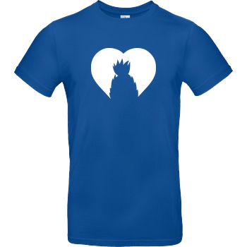 Pine Pine - Pine Love T-Shirt B&C EXACT 190 - Royal Blue