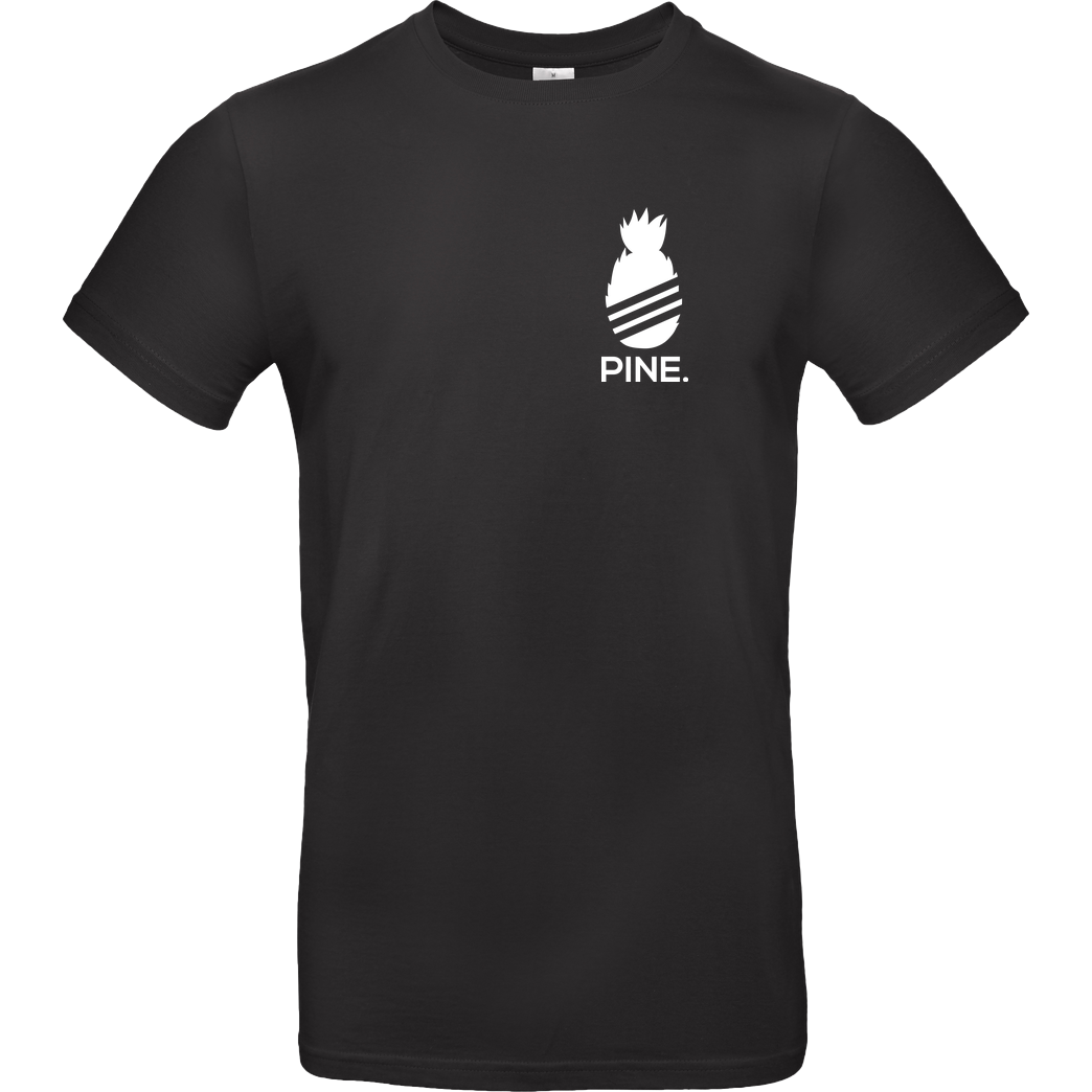 Pine Pine - Sporty Pine T-Shirt B&C EXACT 190 - Black