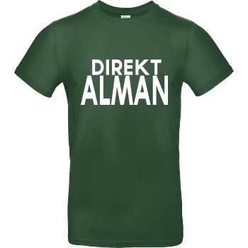 playtituscom playtituscom - Direkt Alman T-Shirt B&C EXACT 190 -  Bottle Green