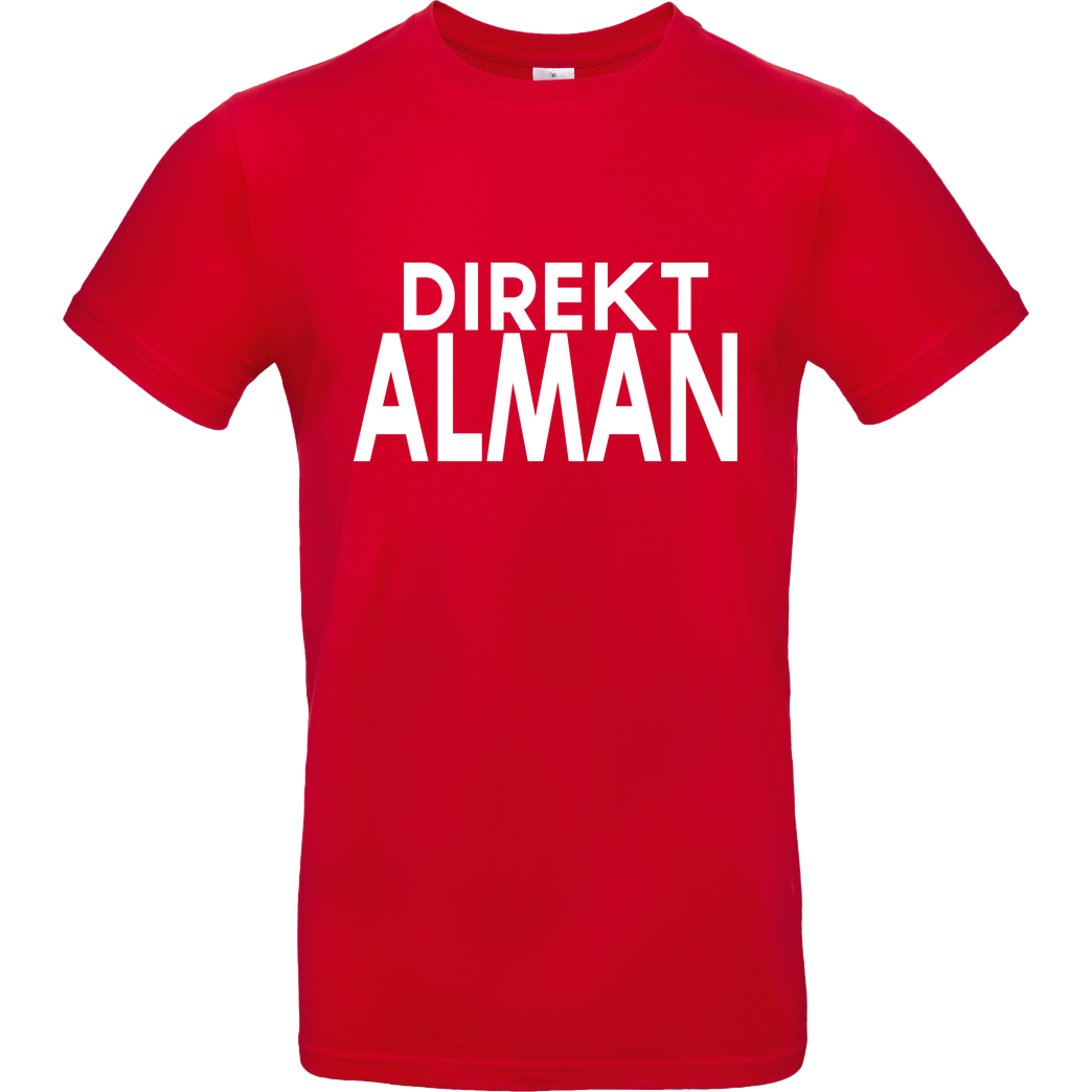 playtituscom playtituscom - Direkt Alman T-Shirt B&C EXACT 190 - Red
