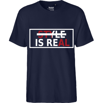 playtituscom - Style is Real Fairtrade T-Shirt - navy