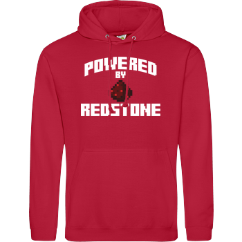 Powered by Redstone JH Hoodie - red