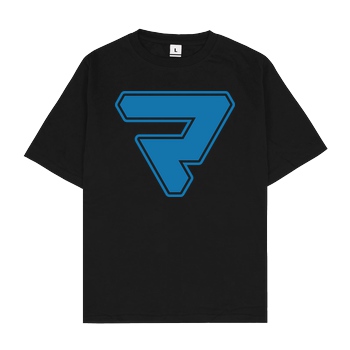 Powie Powie - Logo T-Shirt Oversize T-Shirt - Black